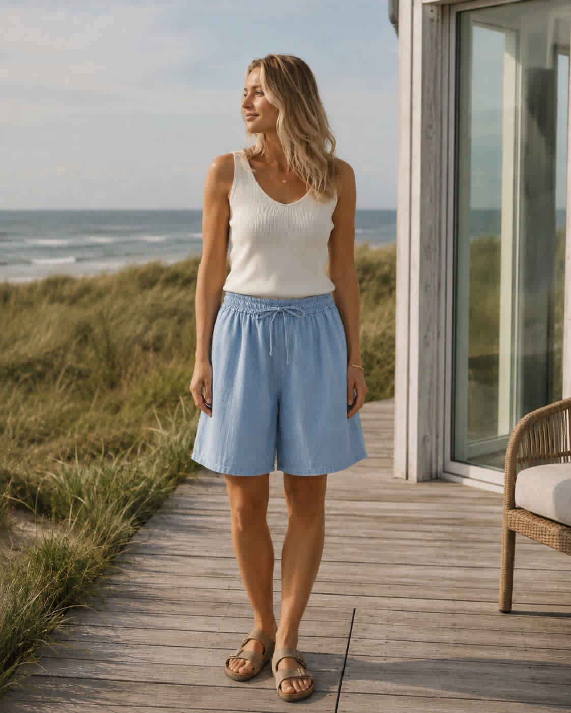 Shorts Kira - Lys denim